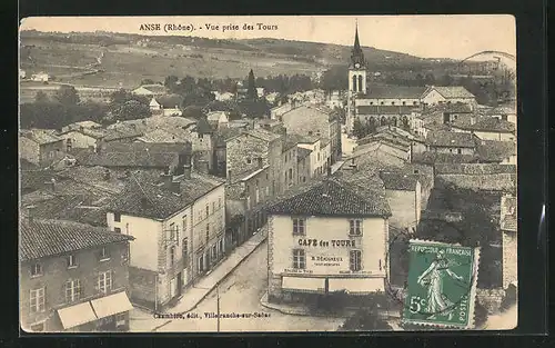AK Anse, Vue prise des Tours