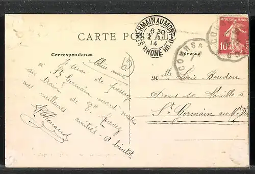 AK Bourg-de-Thizy, Vue Panoramique