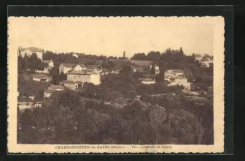 AK Charbonniéres-les-Bains, Vue gènèrale du bourg