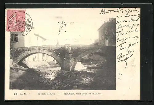 AK Brignais, Vieux pont sur le Garon