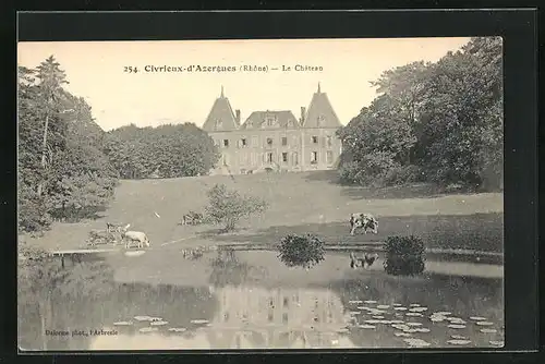 AK Civrieux-d'Azergues, le Chateau