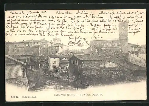AK L'Arbresle, le Vieux Quartier