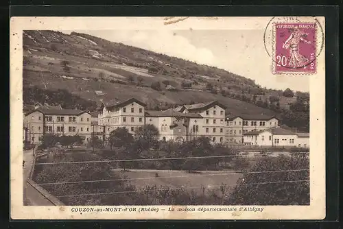 AK Couzon-au-Mont-d'Or, la maison départementale d'Albigny