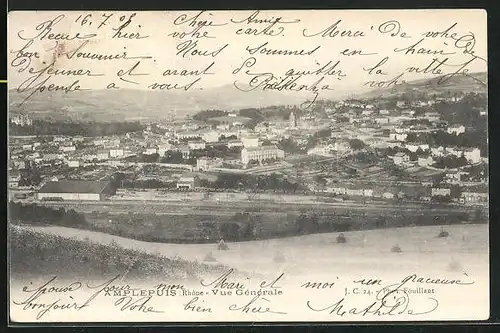 AK Amplepuis, Vue Gènèrale