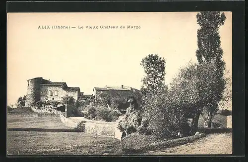 AK Alix, Le vieux Chateau de Marzè