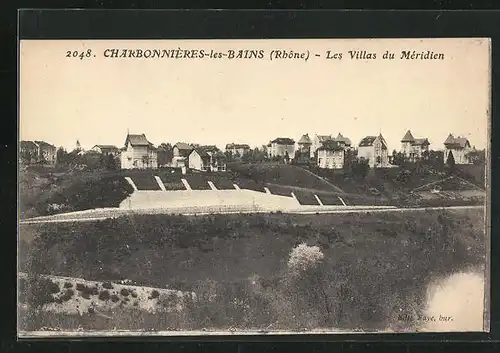 AK Charbonniéres-les-Bains, Les Villas du Mèridien