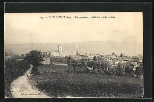 AK L`Aubèpin, Vue gènèrale -Altitude