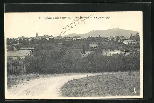AK Champagne, Vue gènèrale