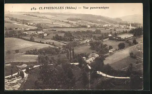 AK Claveisolles, Vue panoramique