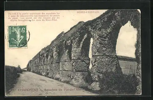 AK Chaponost, Aqueducs du Plat-de-l`Air