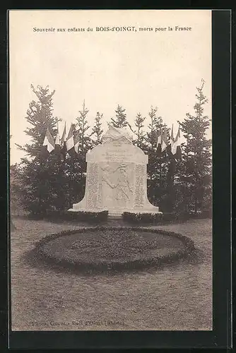 AK Bois-d'Oingt, le Monument