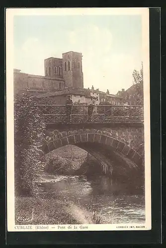 AK Cublize, Pont de la Gare