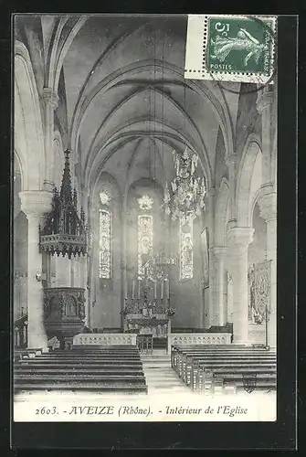 AK Aveize, Intérieur de l'Eglise