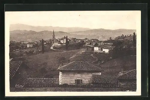 AK Brullioles, Vue générale prise de la Route de St-Julien