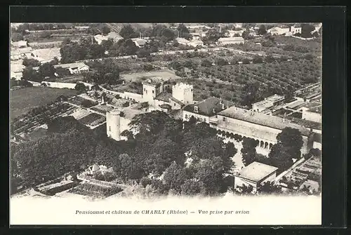 AK Charly, Vue prise par avion