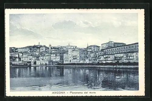 AK Ancona, Panorama dal mare