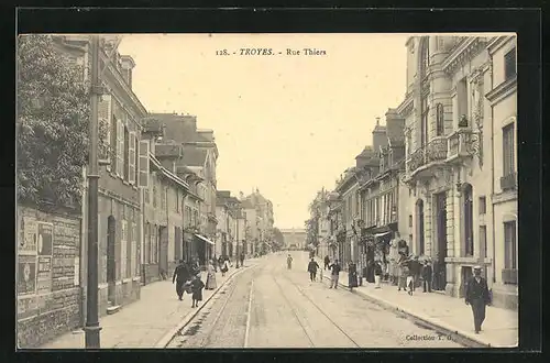 AK Troyes, Rue Thiers