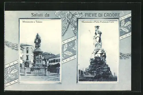 AK Pieve di Cadore, Monumento a Pietro Fortunato Calvi