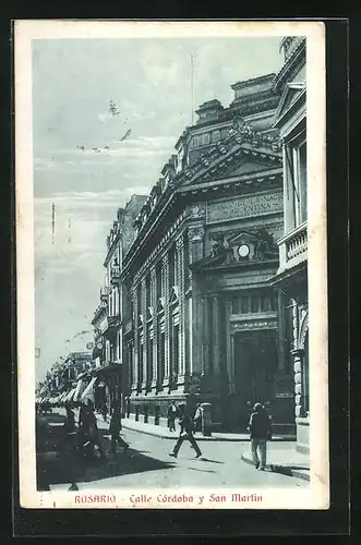 AK Rosario, Calle Córdoba y San Martin