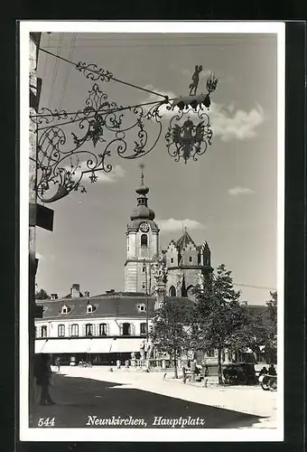 AK Neunkirchen, Partie am Hauptplatz