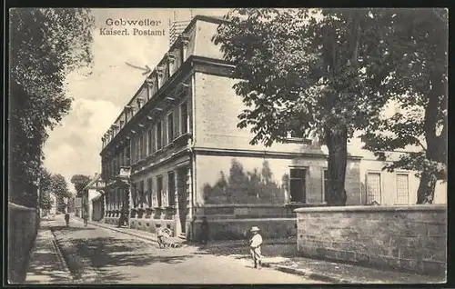 AK Gebweiler, Kaiserliches Postamt