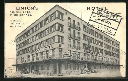 AK Johannesburg, Lintons`s Hotel