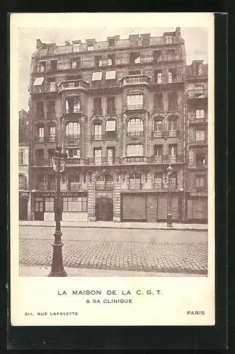 AK Paris, Le Maison de la C.G.T. & Sa Clinique