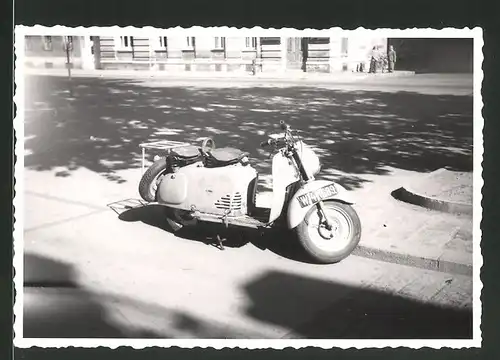 Fotografie Motorrad Puch RL125, Motorroller - Lkrad 1956