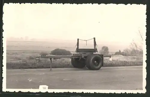 Fotografie Lastwagen-Anhänger, LKW-Anhänger