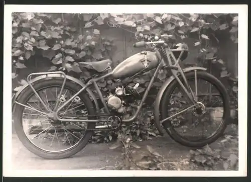 Fotografie Motorrad, LKrad mit 1-Zylinder Sachs-Motor