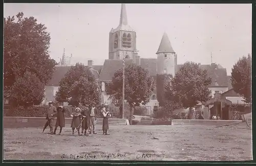 Fotografie Fotograf unbekannt, Ansicht Clamecy, Vue de la Eglise 1905