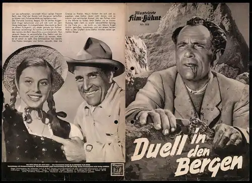 Filmprogramm IFB Nr. 928, Duell in den Bergen, Luis Trneker, Martianna Hold, Regie Luis Trenker