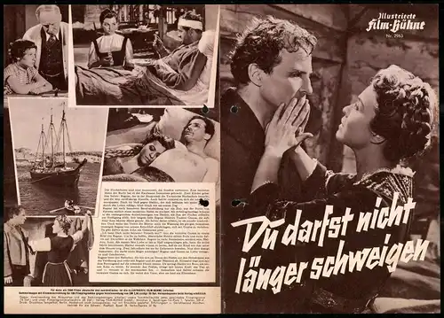 Filmprogramm IFB Nr, 2963, Du darst nicht länger schweigen, Heidemarie Hatheyer, Wilhelm Borchert, Regie R.A. Stemmle