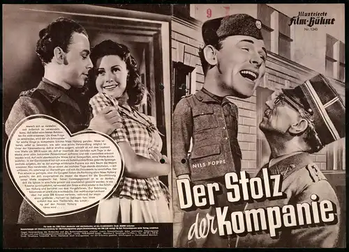 Filmprogramm IFB Nr, 1343, Der Stolz der Kompanie, Karl Reinholdz, Ake Grönberg, Regie Sigurd Wallen