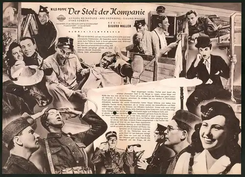 Filmprogramm IFB Nr, 1343, Der Stolz der Kompanie, Karl Reinholdz, Ake Grönberg, Regie Sigurd Wallen