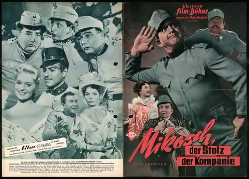 Filmprogramm IFB Nr. 4148, Mikosch der Stolz der Kompanie, Gunther Philipp, Walter Gross, Regie Rudolf Schündler