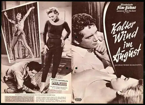 Filmprogramm IFB Nr. 5818, Kalter Wind im August, Lola Albright, Scott Marlowe, Regie Alexander Singer