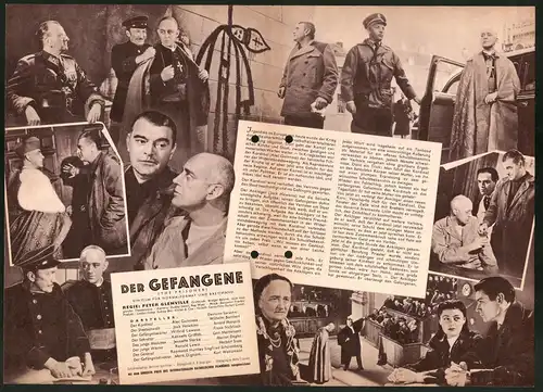 Filmprogramm IFB Nr. 4683, Der Gefangene, Alec Guinness, Jack Hawkins, Regie Peter Glenville