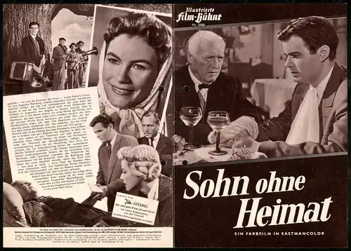 Filmprogramm IFB Nr. 2988, Sohn ohne Heimat, Werner Krauss, Elisabeth Flickenschildt, Regie Hans Deppe