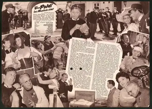 Filmprogramm IFB Nr. 3399, Wenn Poldi in Manöver zieht, Gunther Philipp, Doris kirchner, Regie Hans Quest
