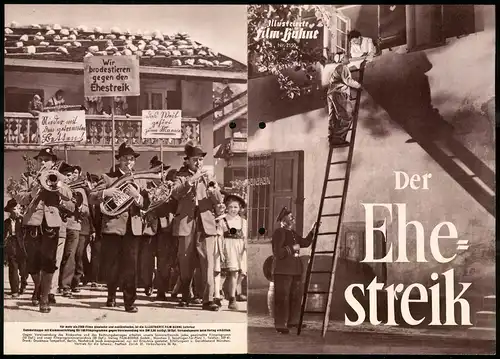 Filmprogramm IFB Nr. 2150, Der Ehestreik, Erich Auer, Lore Fischer, Regie Joe Stöckel