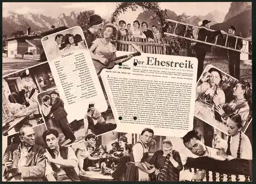 Filmprogramm IFB Nr. 2150, Der Ehestreik, Erich Auer, Lore Fischer, Regie Joe Stöckel