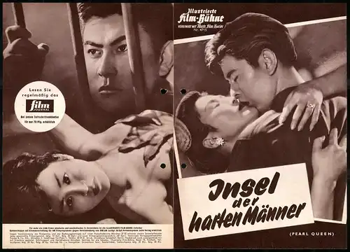 Filmprogramm IFB Nr. 4715, Insel der harten Männer, Michiko Maeda, Ken Utsui, Regie Toshio Shimura