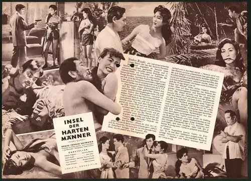 Filmprogramm IFB Nr. 4715, Insel der harten Männer, Michiko Maeda, Ken Utsui, Regie Toshio Shimura