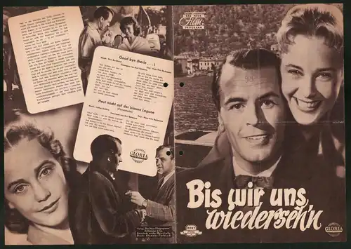 Filmprogramm DNF, Bis wir uns wiederseh`n, Maria Schell, O.W. Fischer, Regie Gustav Ucicky