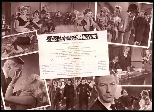 Filmprogramm DNF, Das schwarze Museum, Michael Gough, June Cunningham, Regie Arthur Crabtree