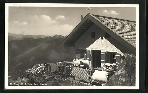 AK Garmisch, Gasthaus Pension Hochalm