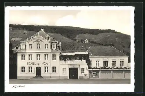 AK Alf a. d. Mosel, Hotel Zur Post