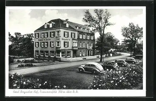 AK Flammersfeld / Westerwald, Hotel Bergischer Hof von Otto Duhr
