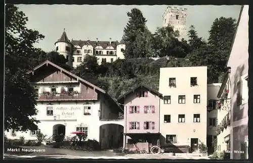 AK Markt Neubeuern, Schloss im Bayerischen-Inntal